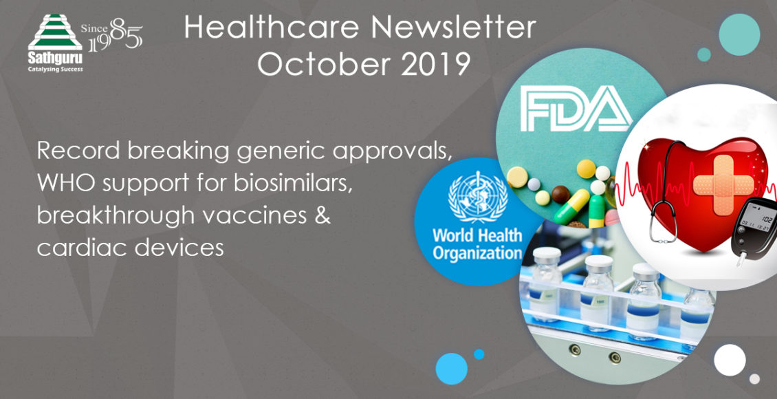 Healthcare Newsletter – October 2019