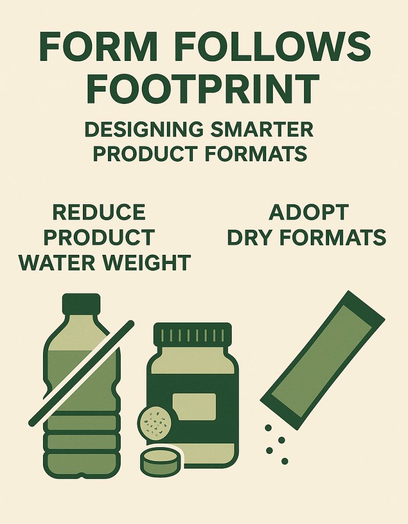Form Follows Footprint Designing Smarter Product Formats